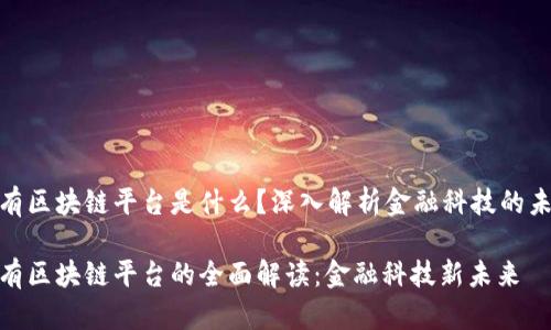 银行私有区块链平台是什么？深入解析金融科技的未来趋势

银行私有区块链平台的全面解读：金融科技新未来